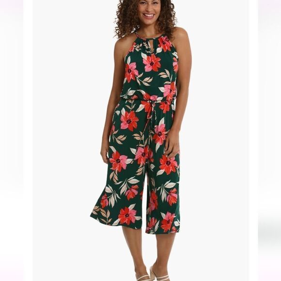 NWT Maggy London Lottie Cropped Jumpsuit - Picture 9 of 10
